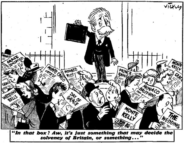 Vicky cartoon 17-04-1956