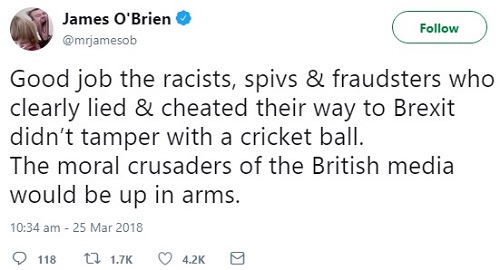 James O'Brien 2018-03-25